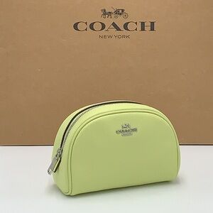 COACH DOME COSMETIC CASE PALE LIME